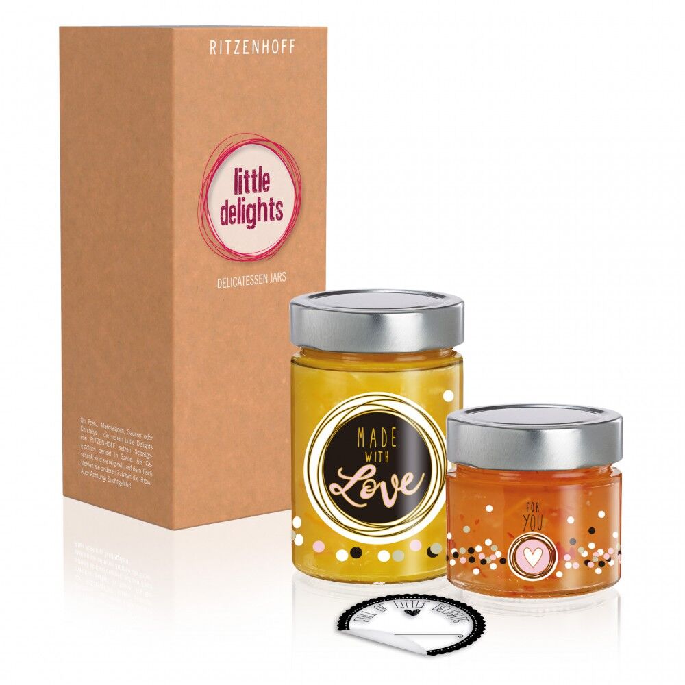 Little Delights Design Feinkostgläserset, Claudia Schultes 2017 / Ritzenhoff Feinkostgläser