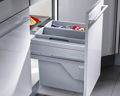 HAILO 3610-47 Abfallsorter 38 (2x19) Liter EURO CARGO S-45/2 für 45 cm Schrankbreite – Bild 3