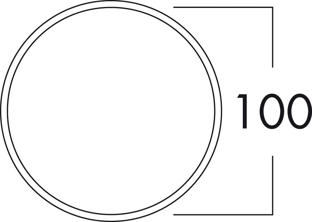 Mauerkasten K-Klima-R 100 inkl. Rückstauklappe mit Teleskoprohr und Außenjalousie / Compair norm System Ø 100 – Bild 2