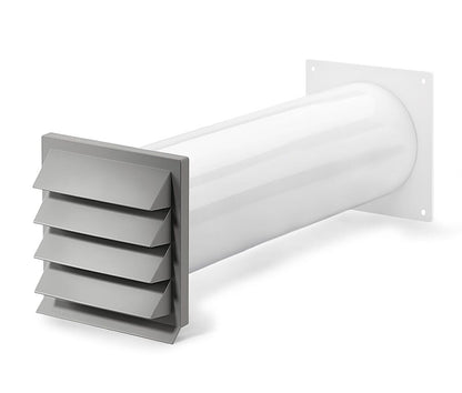 Mauerkasten K-Klima-R 125 mit Rundrohranschluss Ø 125 a / Compair flow / Compair round (System Ø 125) – Bild 5