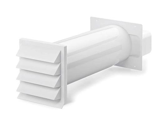 Mauerkasten K-Klima-R flow 125 mit Rechteckaufnahme 174a x 82a mm / Compair flow (System Ø 125) – Bild 3