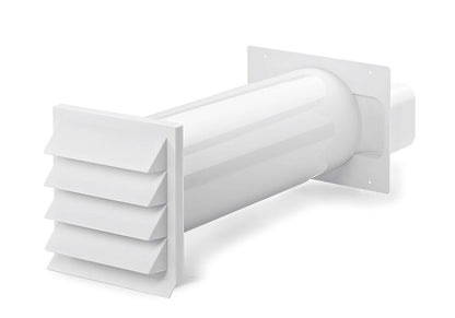 K-KLIMA-R flow 150 Mauerkasten mit Rechteck-Anschluss 227a x 94a mm / Teleskop-Mauerkasten / Compair flow (System Ø 150) – Bild 3