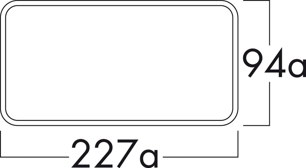 K-KLIMA-R flow 150 Mauerkasten mit Rechteck-Anschluss 227a x 94a mm / Teleskop-Mauerkasten / Compair flow (System Ø 150) – Bild 2