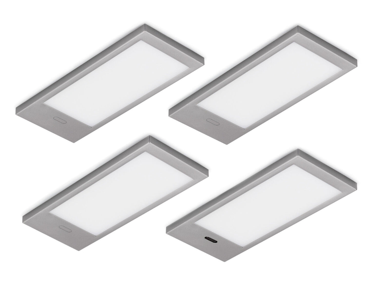 K-PAD LED Unterbauleuchte im Kunststoffgehäuse edelstahlfarbig lackiert / Nischenleuchten / Lumica – Bild 10