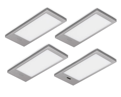 K-PAD LED Unterbauleuchte im Kunststoffgehäuse edelstahlfarbig lackiert / Nischenleuchten / Lumica – Bild 10