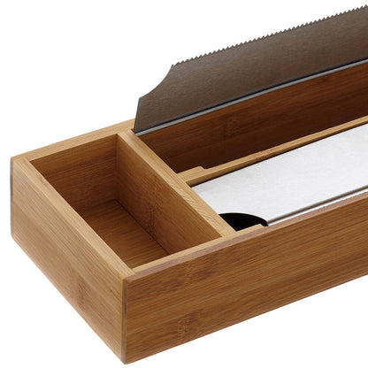 KESPER 58040 Folienspender aus zertifiziertem Bambus / Folienabroller