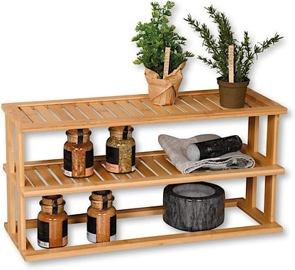 KESPER Küchenregal 58806 aus FSC-zertifiziertem Bambus / Ablagefläche