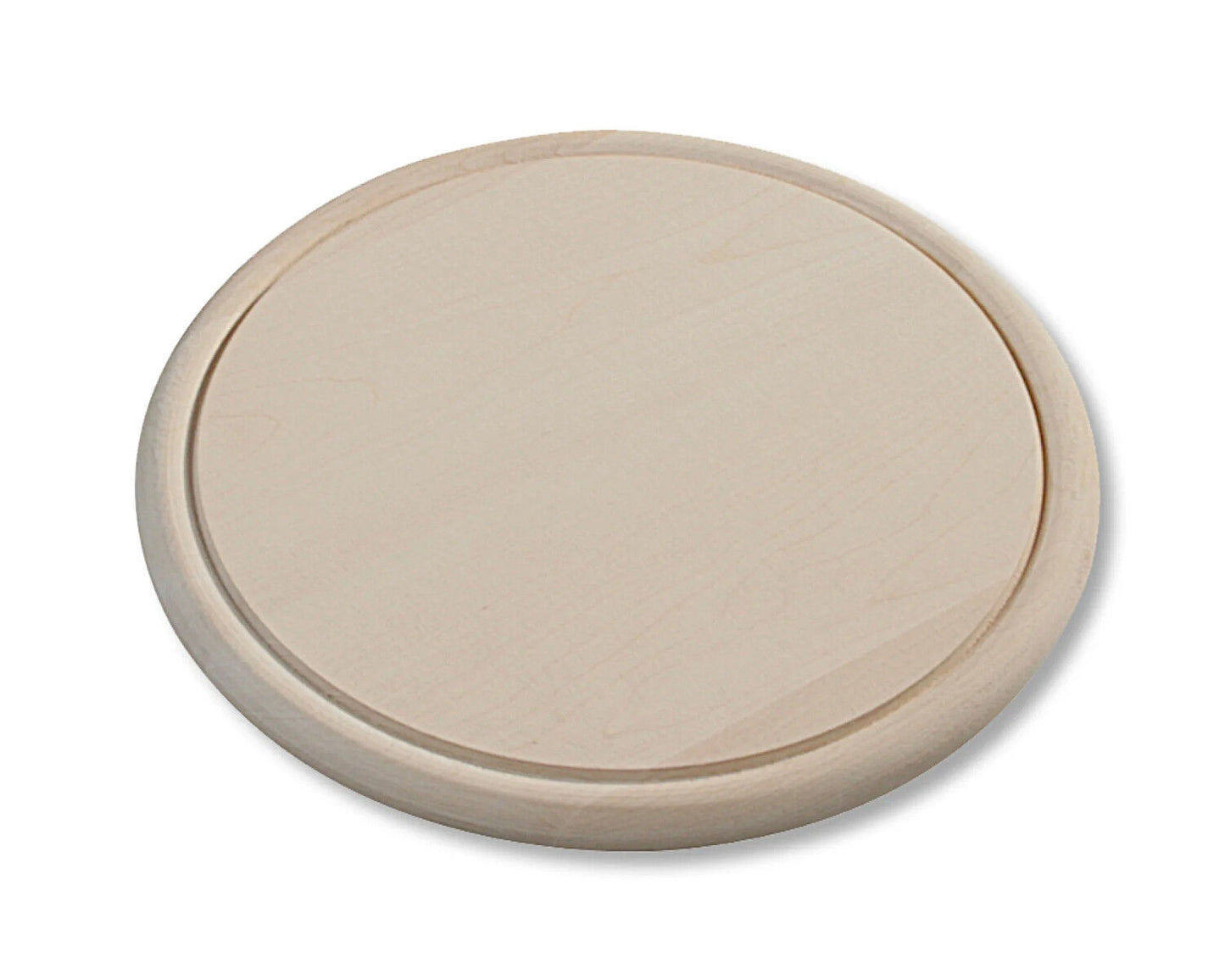 KESPER Ø 25 cm Fleischteller 61443-71 aus Birke natur / Holzteller / Pizzateller / Schneidebrett