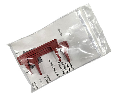 BACHMANN 918.000 Verriegelung rot Endkappen 2er Set für POWER FRAME COVER Einbausteckdosen / Zubehör / Ersatzteil – Bild 2