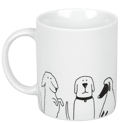 KÖNITZ Becher - FUNNY DOGS - 330 ml aus Porzellan – Bild 2
