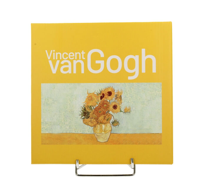 DUO ART GALLERY Dessertteller 2er Set SUNFLOWERS inspired by Vincent Van Gogh New Bone China Porzellan – Bild 2
