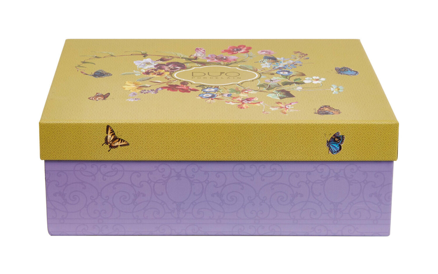 DUO 4er-Set Becher FLORAL RHAPSODY, 400 ml, New Bone China Porzellan, in Geschenkbox – Bild 5