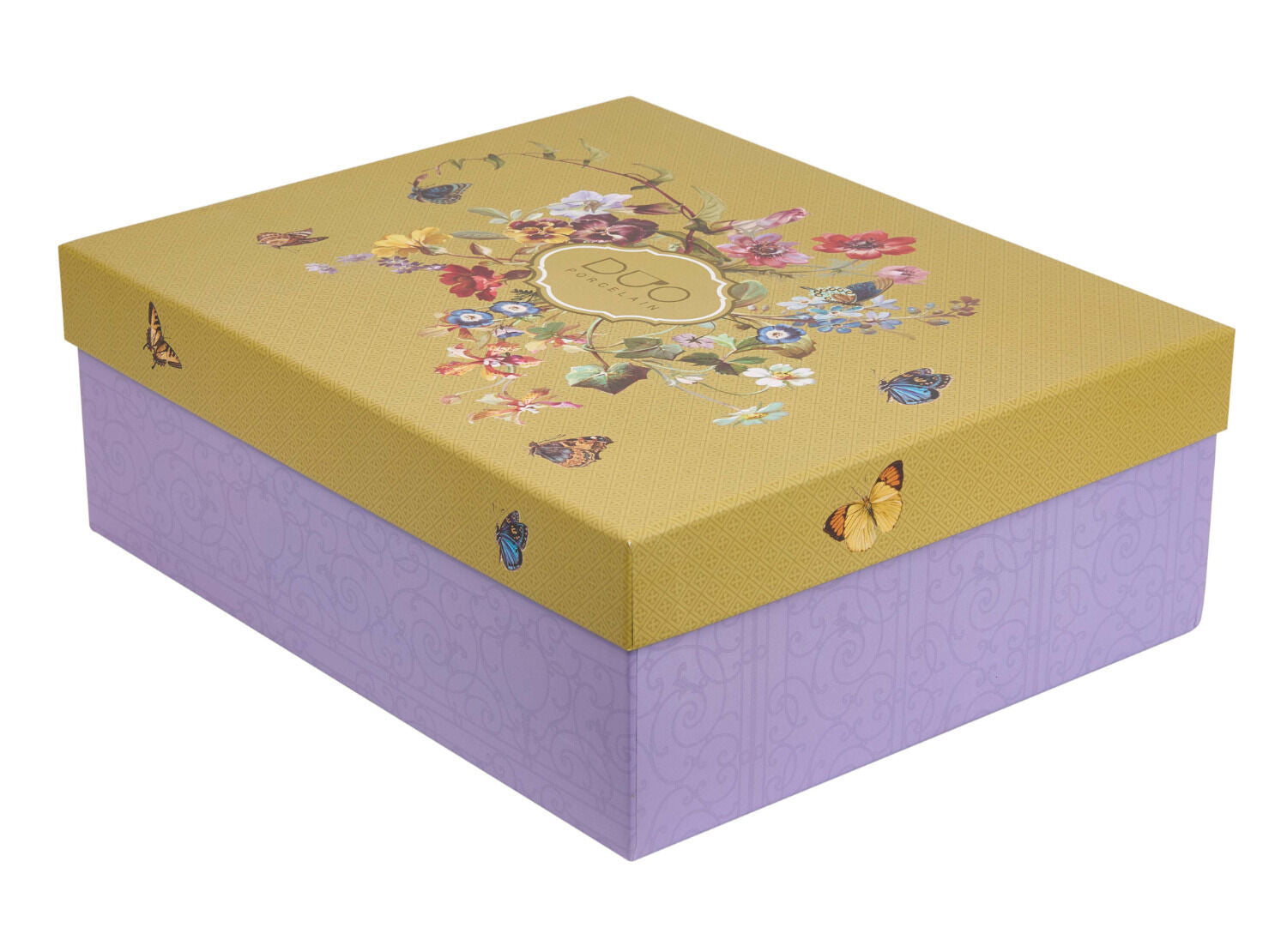 DUO 4er-Set Becher FLORAL RHAPSODY, 400 ml, New Bone China Porzellan, in Geschenkbox – Bild 6