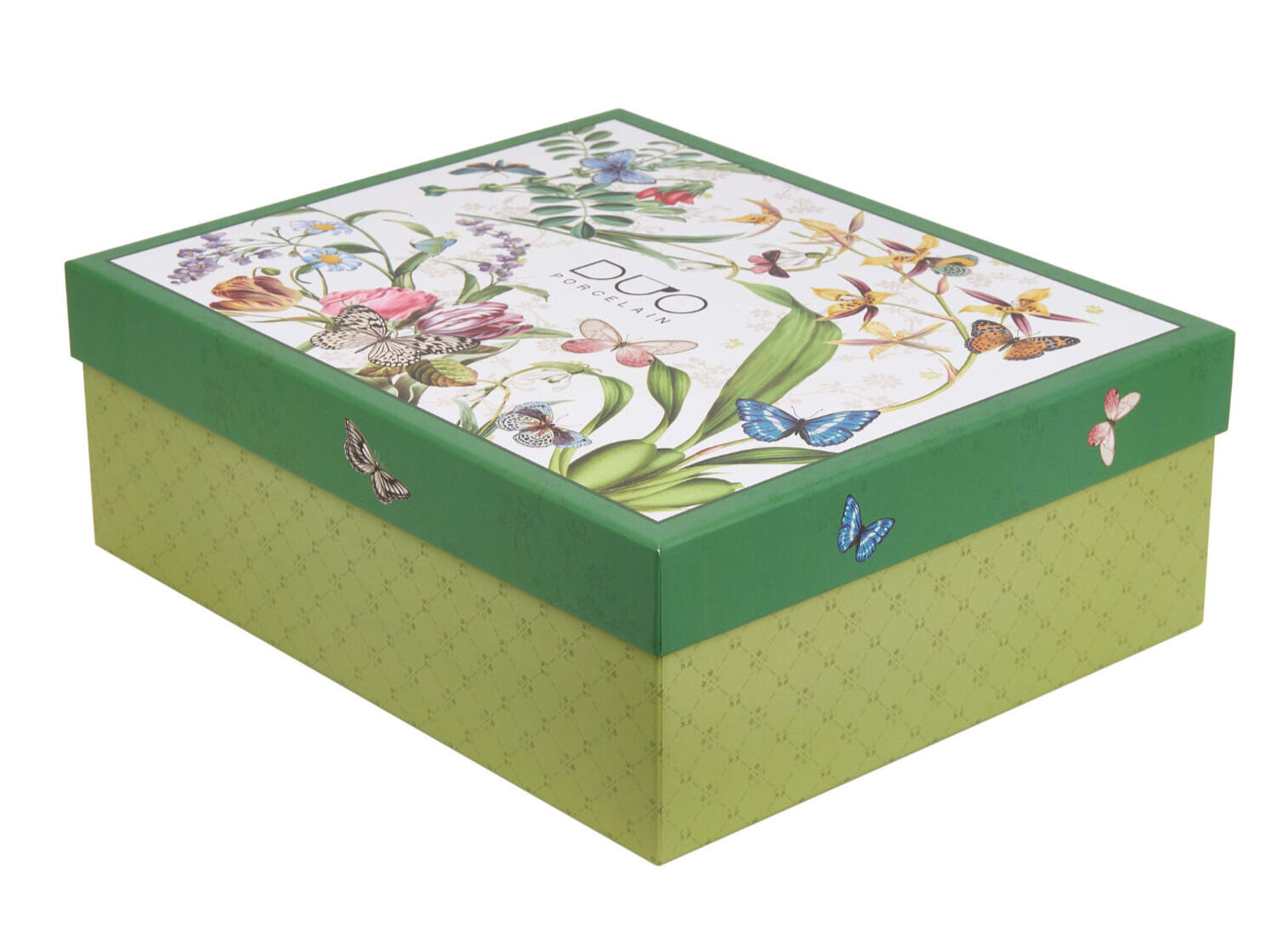 DUO 4er-Set Becher FLOWER DREAM, 400 ml, New Bone China Porzellan, in Geschenkbox – Bild 6