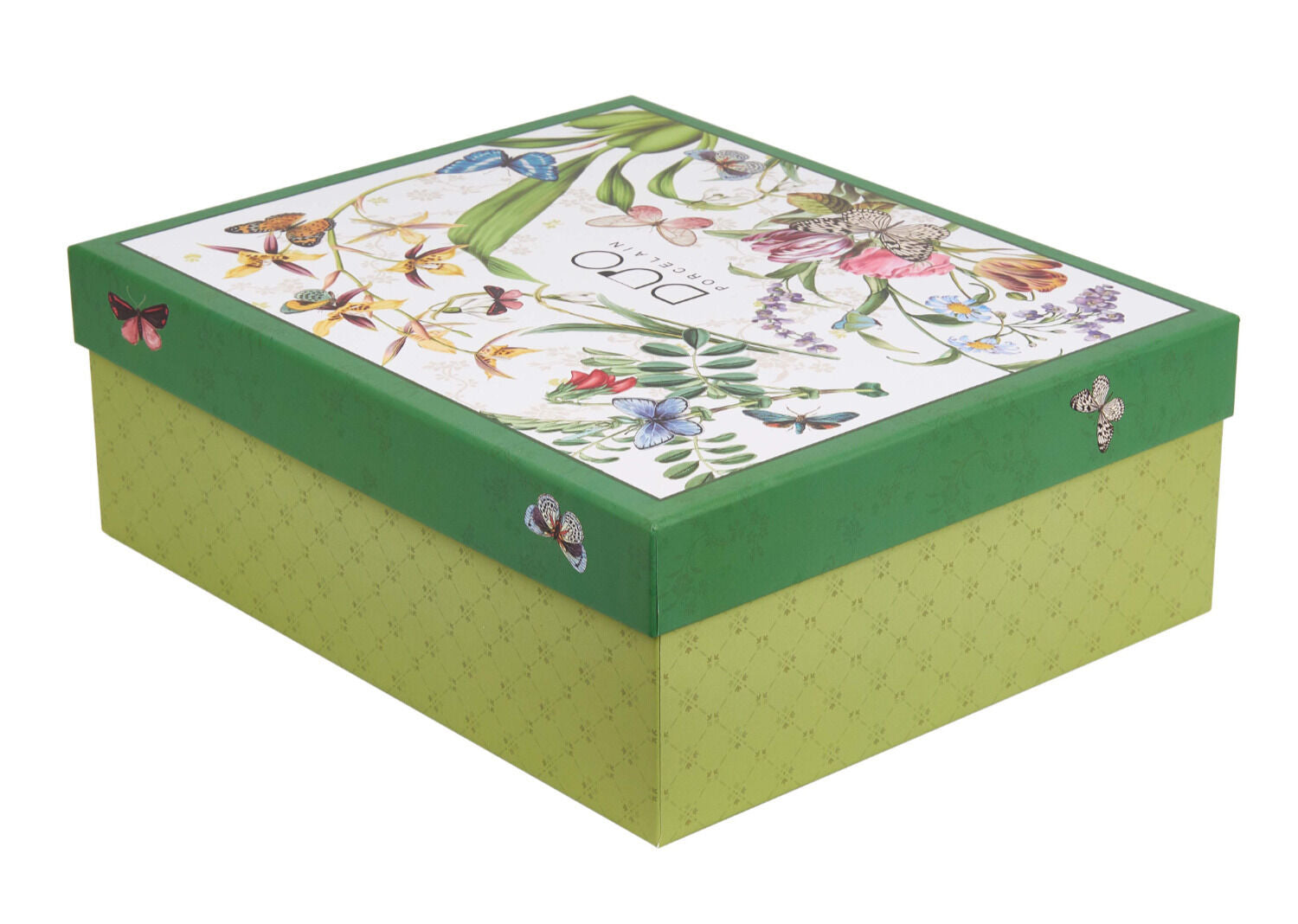 DUO 4er-Set Becher FLOWER DREAM, 400 ml, New Bone China Porzellan, in Geschenkbox – Bild 7