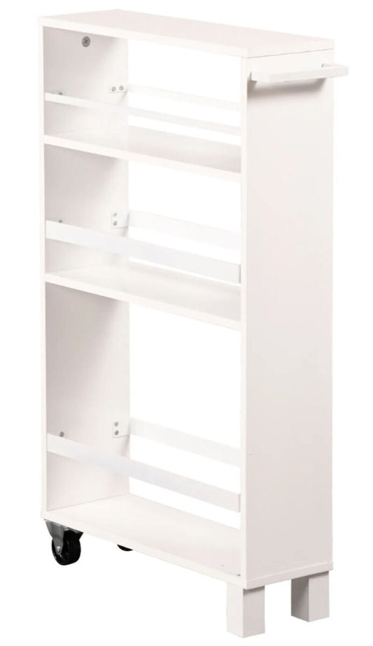 KESPER 24854-13 Nischenregal, weiß gekälkt aus FSC-zertifizierte Spanplatte / Regal / Rollregal