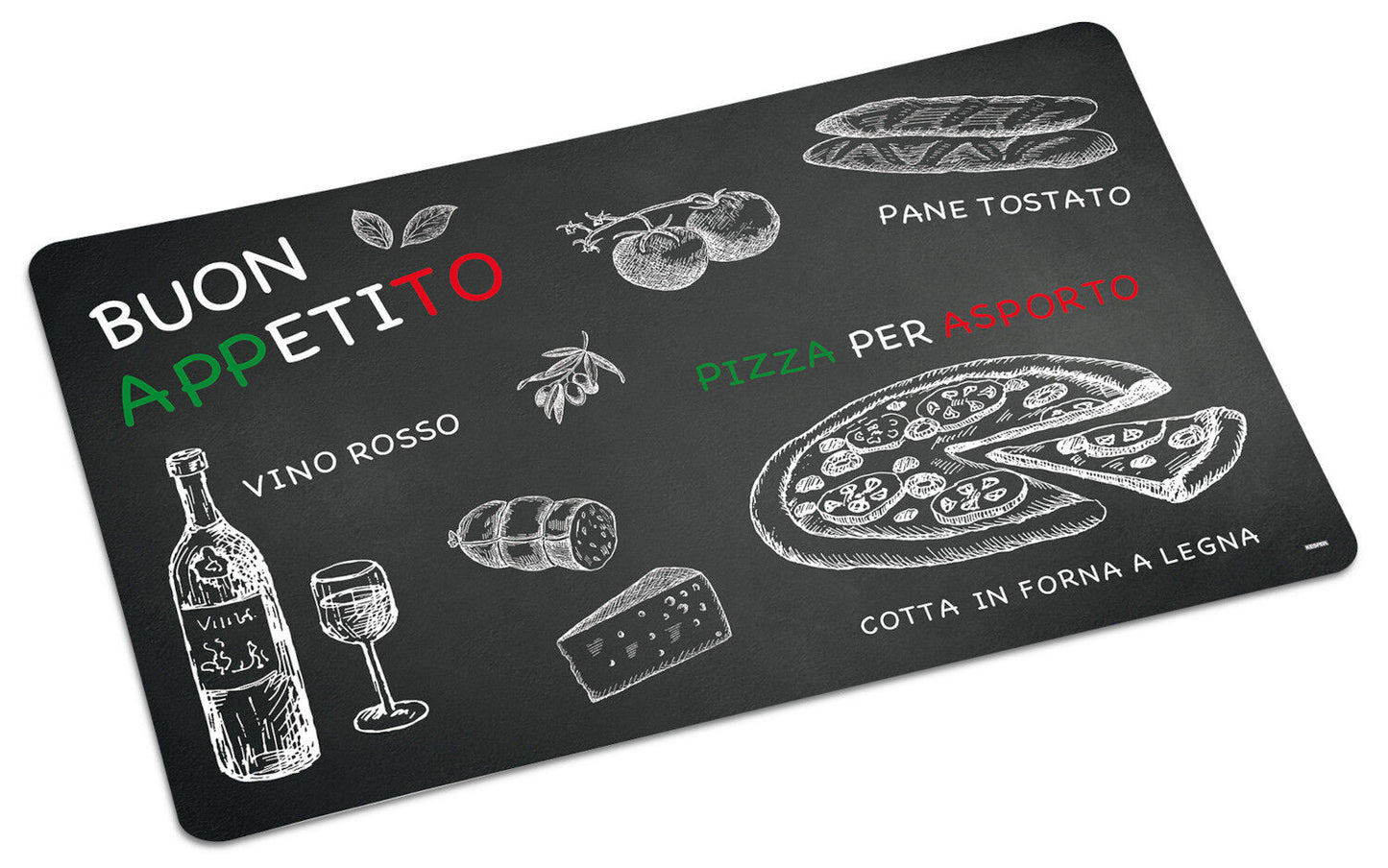 KESPER Platzset RISTORANTE aus Polypropylen / Untersetzer
