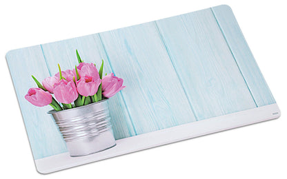 KESPER Platzset TULPEN aus Polypropylen / Untersetzer