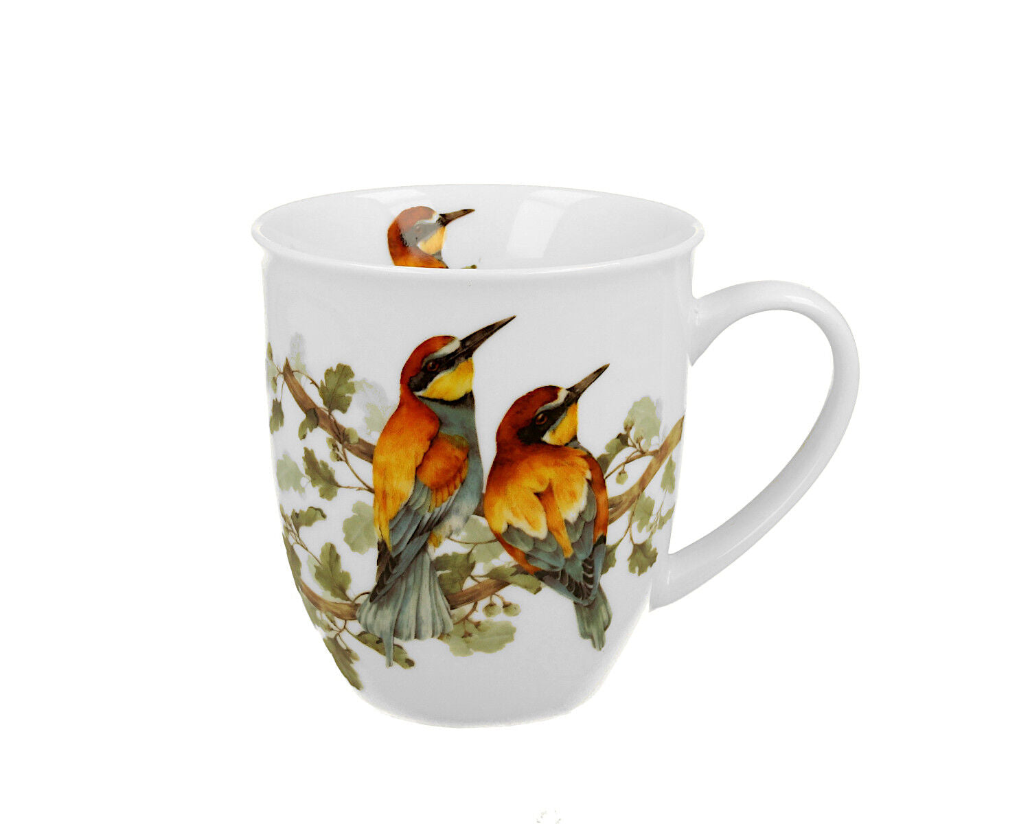 DUO World of Birds Becher 400 ml EUROPEAN BEE-EATER ohne Schmuckkarton - New Bone China Porzellan