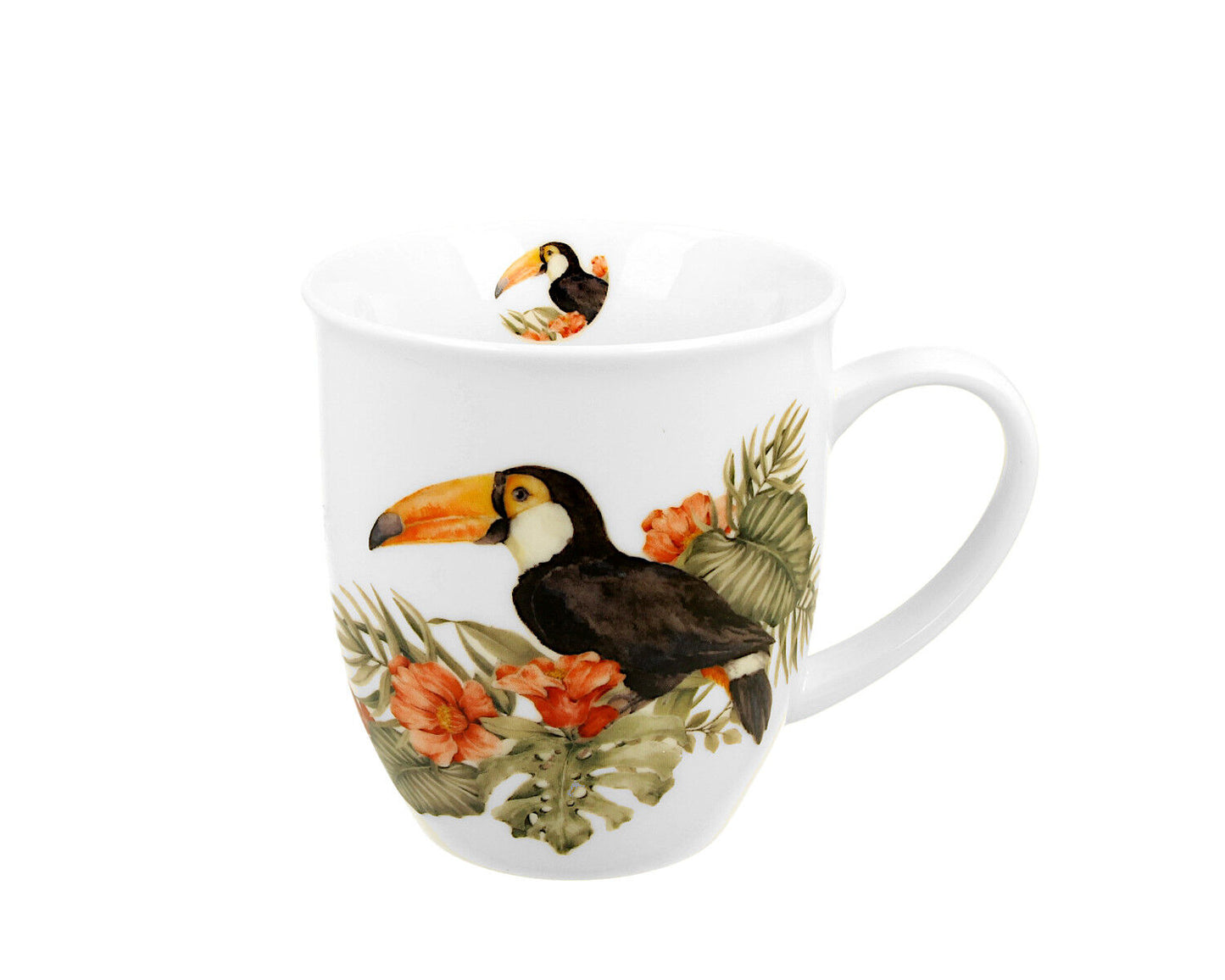 DUO World of Birds Becher 400 ml TOUCAN New Bone China Porzellan – Bild 3