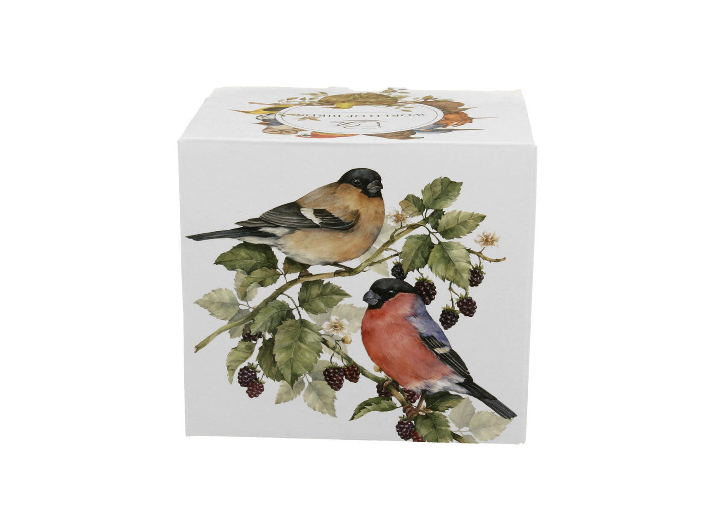 DUO World of Birds Becher 400 ml THE EURASIAN BULLFINCH (Eurasischer Dompfaff) New Bone China Porzellan – Bild 3