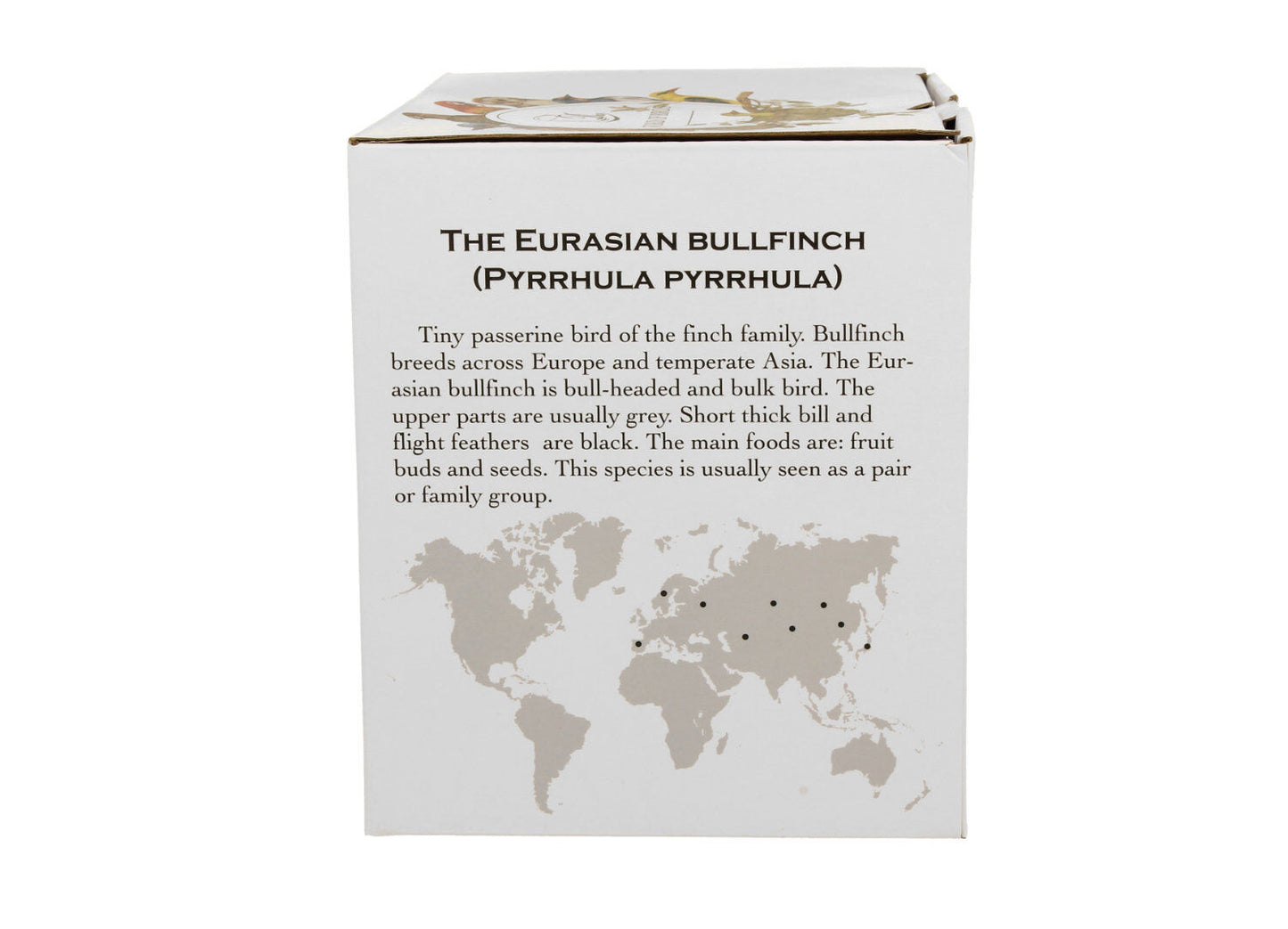 DUO World of Birds Becher 400 ml THE EURASIAN BULLFINCH (Eurasischer Dompfaff) New Bone China Porzellan – Bild 4