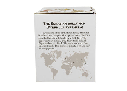 DUO World of Birds Becher 400 ml THE EURASIAN BULLFINCH (Eurasischer Dompfaff) New Bone China Porzellan – Bild 4