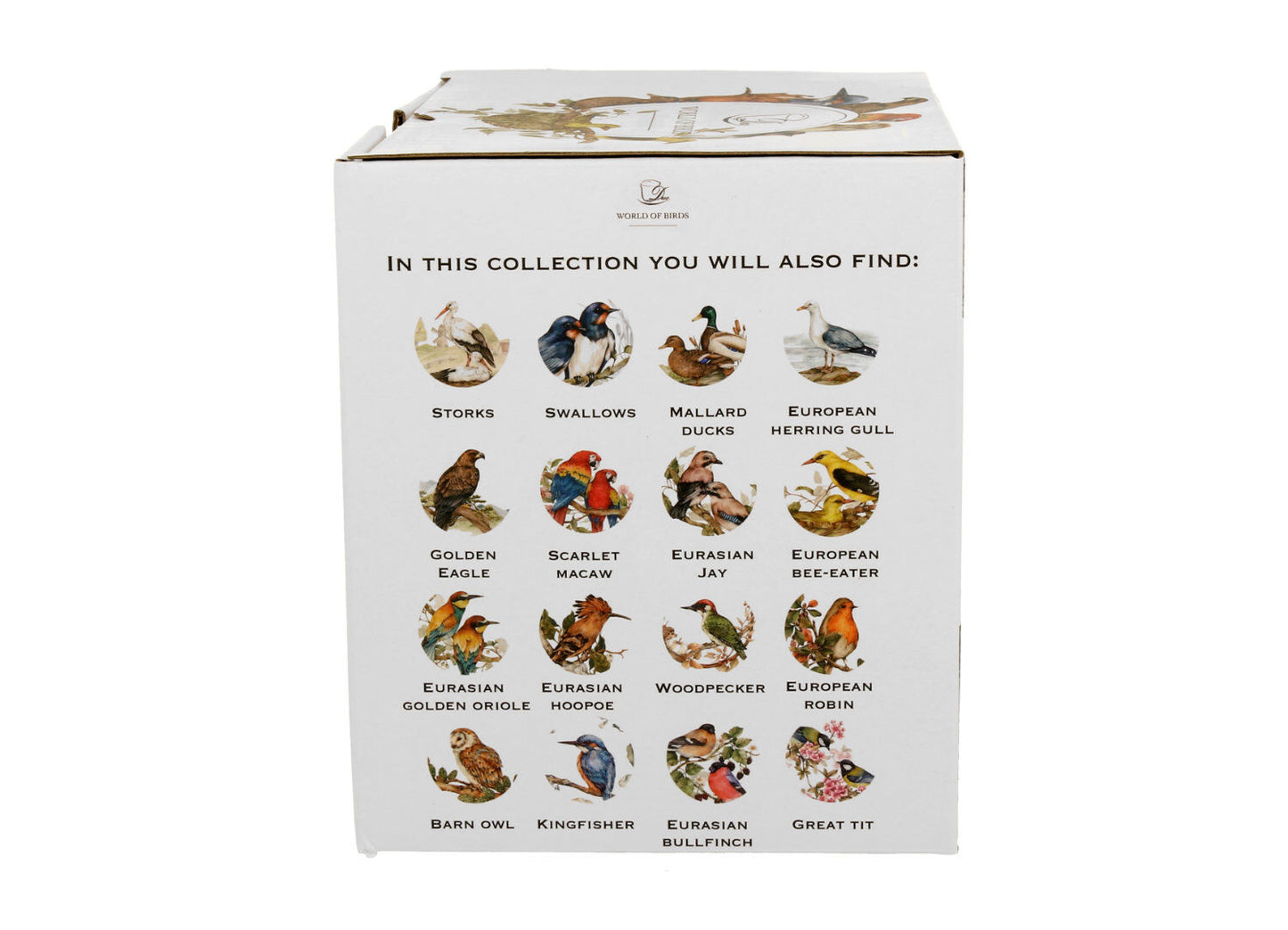 DUO World of Birds Becher 400 ml WILD DUCK (Wildente) New Bone China Porzellan – Bild 4