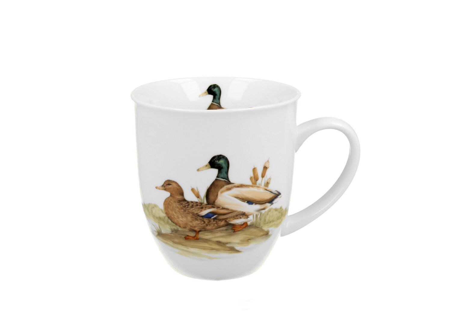 DUO World of Birds Becher 400 ml WILD DUCK (Wildente) New Bone China Porzellan – Bild 2
