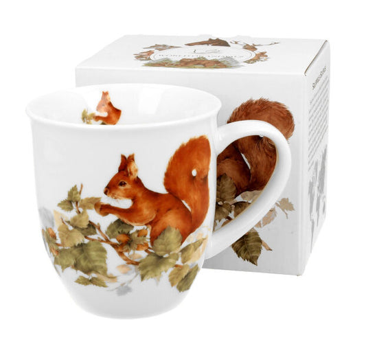 DUO World of Animals Eichhörnchen (Squirrel) 400 ml Becher New Bone China Porzellan – Bild 5