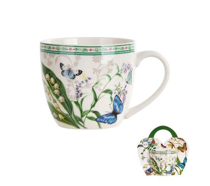 DUO Becher FLOWER DREAM, 460 ml, in Tragetasche (paper sleeve), New Bone China Porzellan – Bild 3