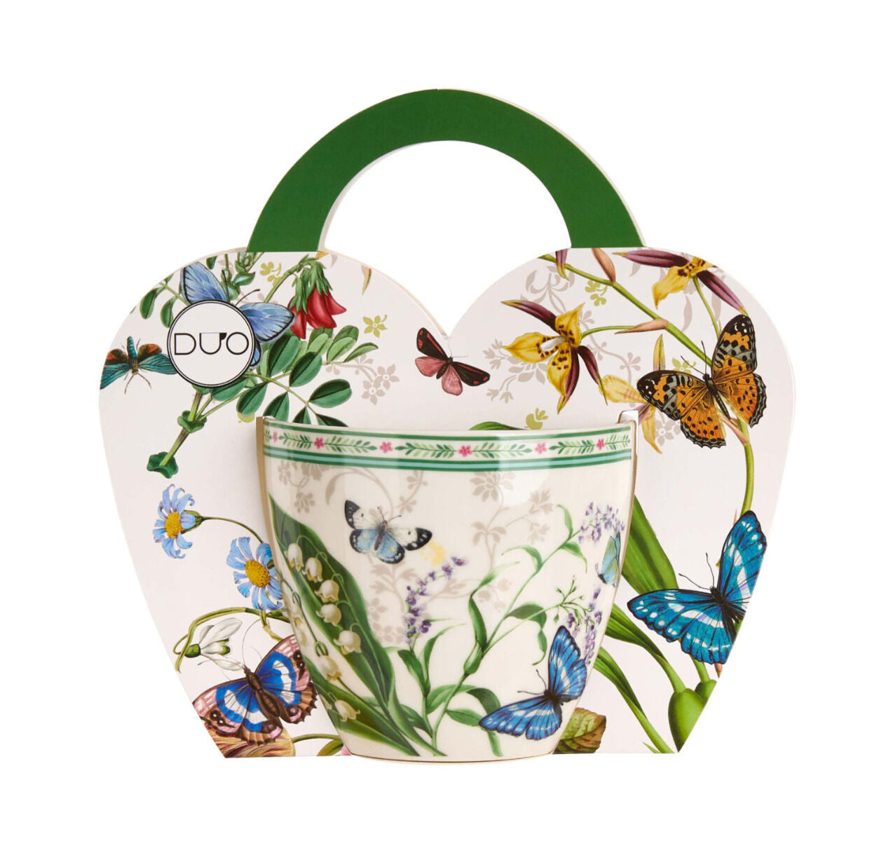 DUO Becher FLOWER DREAM, 460 ml, in Tragetasche (paper sleeve), New Bone China Porzellan – Bild 2
