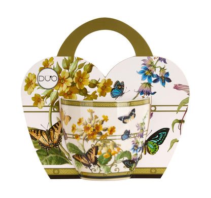 DUO Becher FLORAL RHAPSODY, 460 ml, in Tragetasche (paper sleeve), New Bone China Porzellan – Bild 2