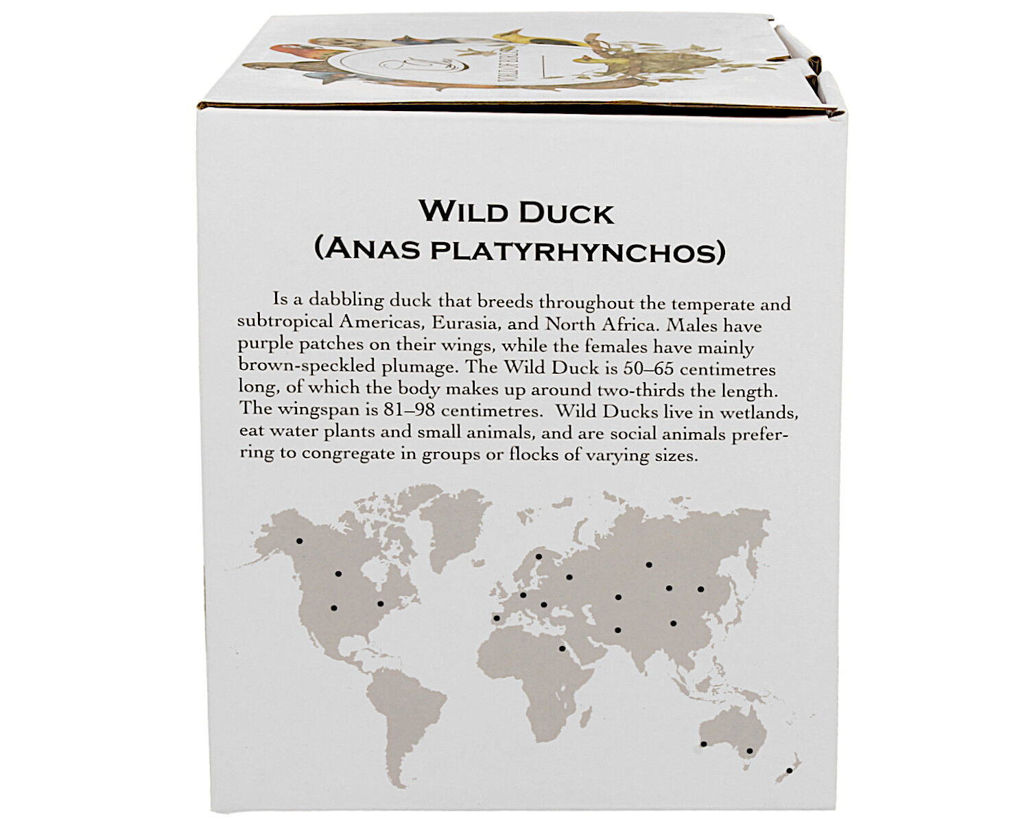 DUO World of Birds 400 ml Becher mit Teesieb WILD DUCK New Bone China Porzellan – Bild 7