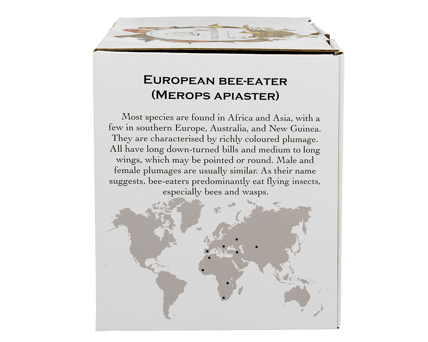 DUO World of Birds 400 ml Becher mit Teesieb EUROPEAN BEE-EATER New Bone China Porzellan – Bild 7