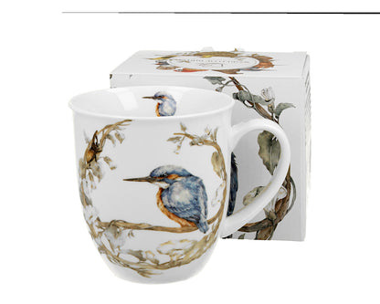 DUO World of Birds Becher 650 ml COMMON KINGFISHER (Eisvogel) New Bone China Porzellan – Bild 6