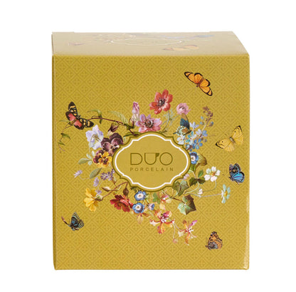 DUO Klassischer Becher FLORAL RHAPSODY, 360 ml, New Bone China Porzellan, in Geschenkbox – Bild 3