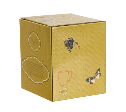 DUO Klassischer Becher FLORAL RHAPSODY, 360 ml, New Bone China Porzellan, in Geschenkbox – Bild 5