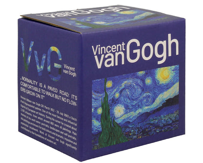 DUO ART GALLERY Klassischer Becher 360 ml STARRY NIGHT inspired by Van Gogh New Bone China Porzellan – Bild 3