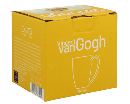 DUO ART GALLERY Klassischer Becher 360 ml SUNFLOWERS inspired by Van Gogh New Bone China Porzellan – Bild 4