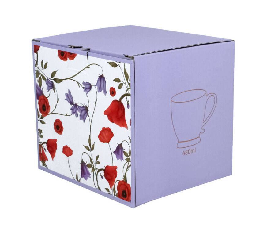 DUO Becher mit Fuß ANGELA, 500 ml, New Bone China Porzellan – Bild 4