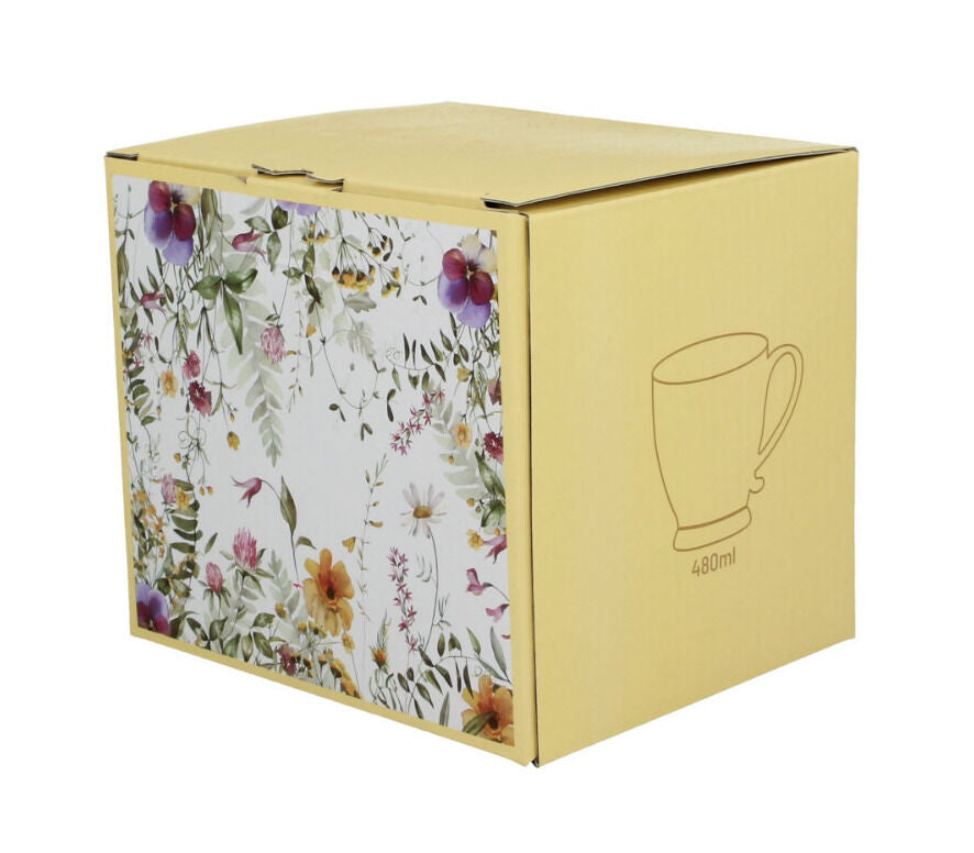 DUO Becher mit Fuß PANSY, 500 ml, New Bone China Porzellan – Bild 5