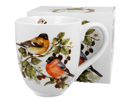 DUO World of Birds XXL Becher 1000 ml THE EURASIAN BULLFINCH New Bone China Porzellan – Bild 4