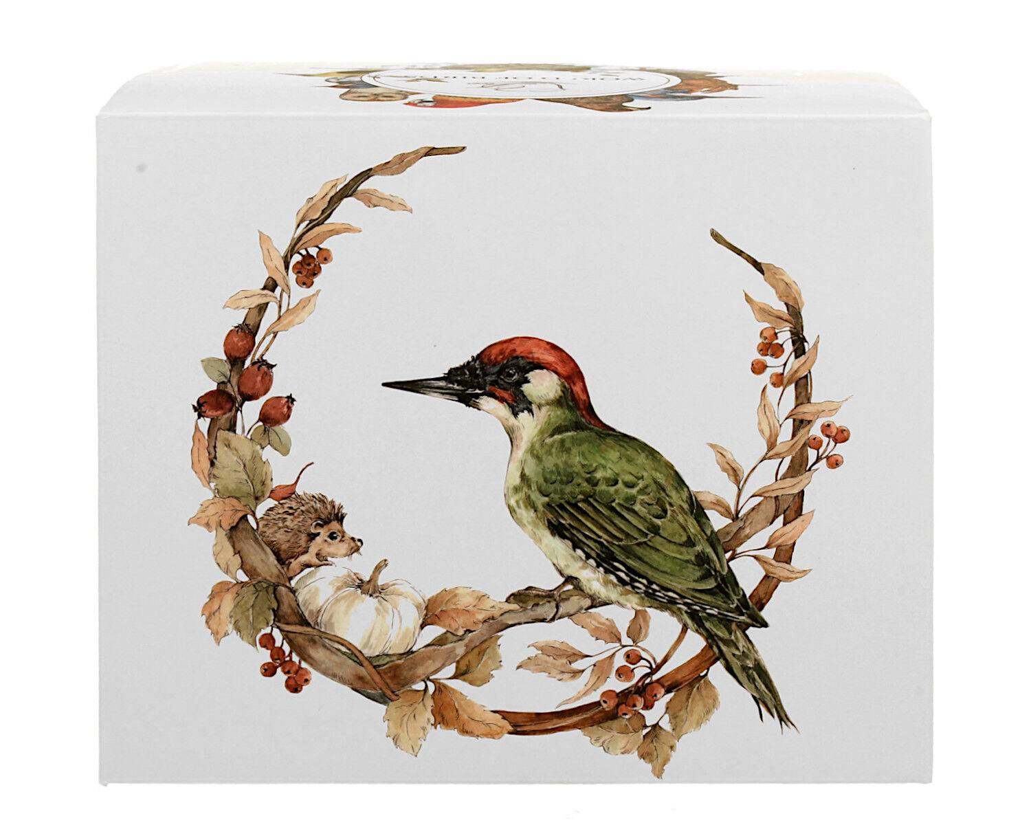 DUO World of Birds Becher 400 ml EUROPEAN GREEN WOODPECKER New Bone China Porzellan – Bild 5