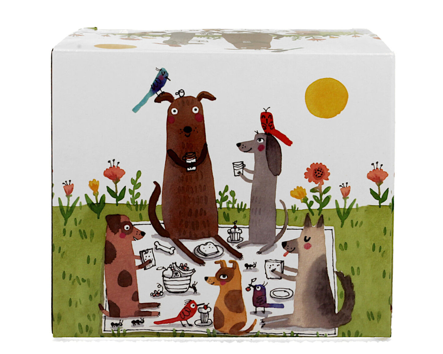 DUO Dogs World JUMBO XXL Becher 1000 ml DOGS PICNIC, New Bone China Porzellan – Bild 3