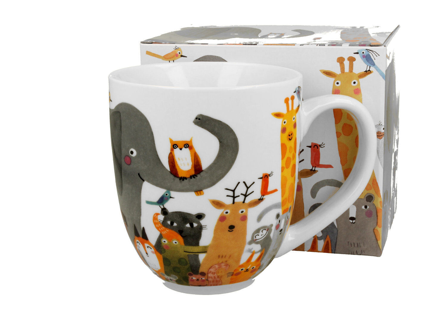 DUO Dogs World JUMBO XXL Becher 1000 ml ANIMALS, New Bone China Porzellan