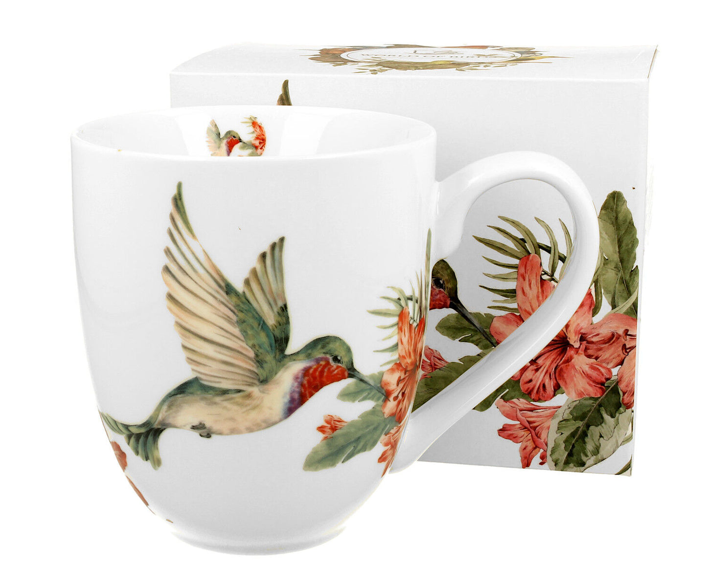 DUO World of Birds XXL Becher 1000 ml HUMMINGBIRD New Bone China Porzellan – Bild 4
