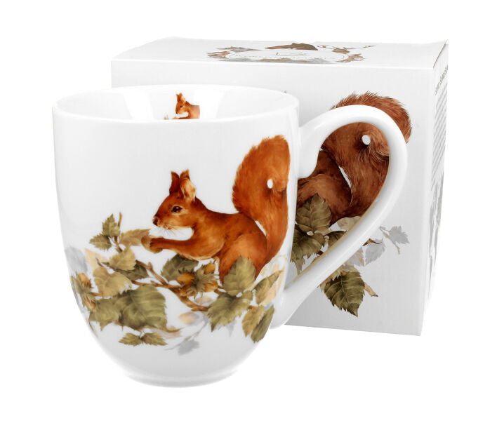 DUO ANIMALS XXL Becher 1000 ml EICHHÖRNCHEN (Squirrel) New Bone China Porzellan – Bild 2