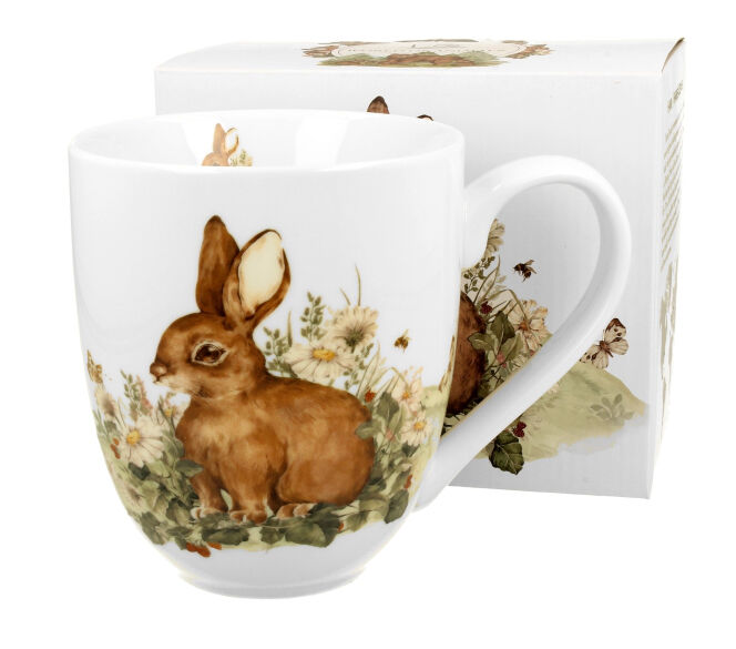 DUO ANIMALS XXL Becher 1000 ml HASE New Bone China Porzellan – Bild 2