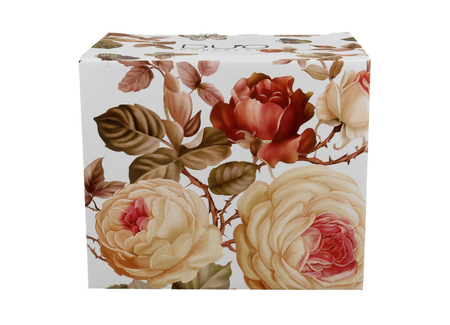 DUO Flowers Classic XXL Becher 1000 ml ZAHRA New Bone China Porzellan – Bild 3